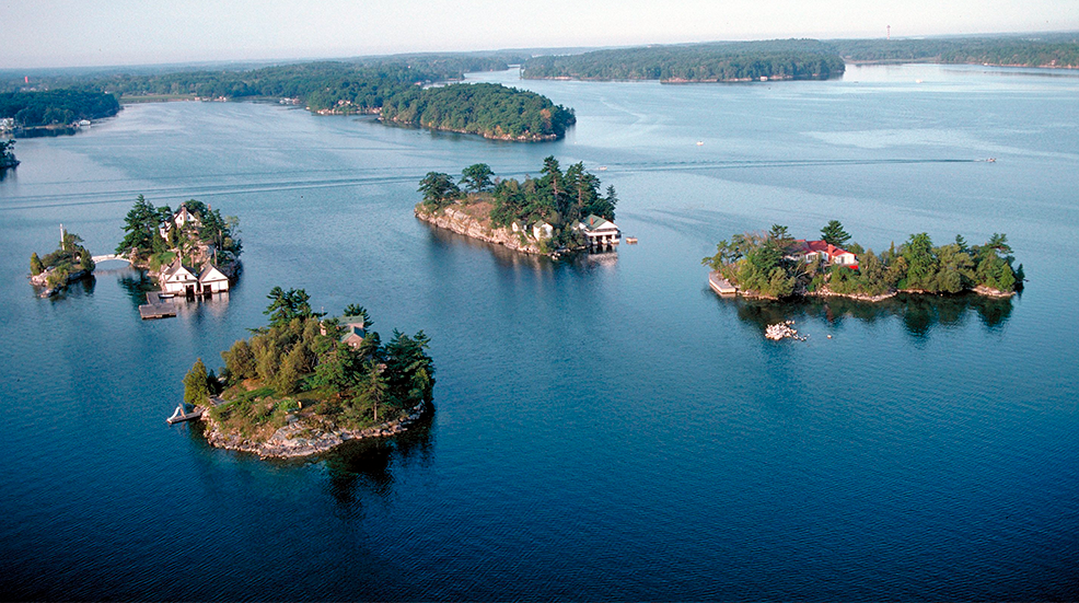 Thousand Islands in Ontario, Canada